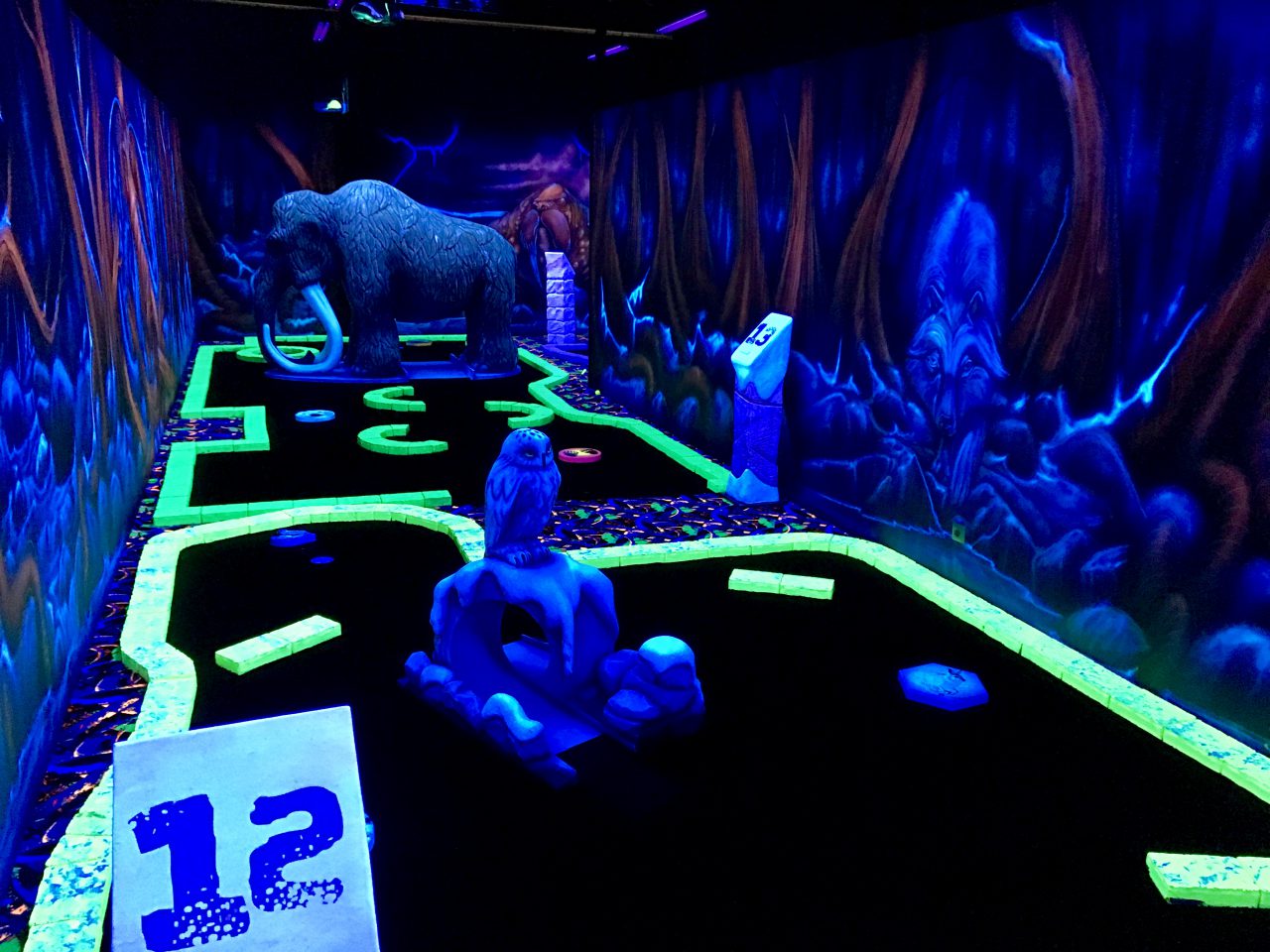 Indoor-minigolf